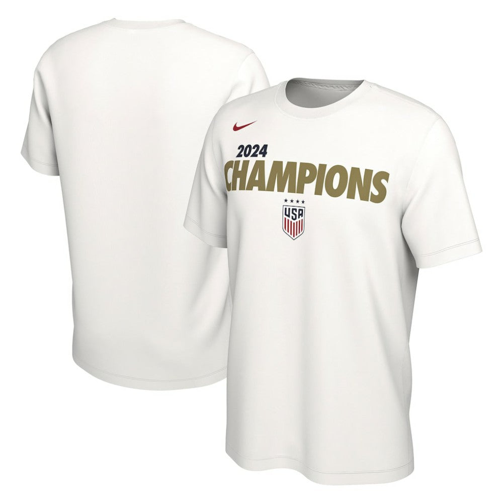 USWNT 2024 Summer Olympics Gold Medal T-Shirt on sale - White
