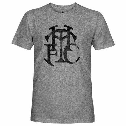 Tottenham Hotspur 1863FC Retro Word Vintage Tri-Blend T-Shirt Sale - Heather Gray