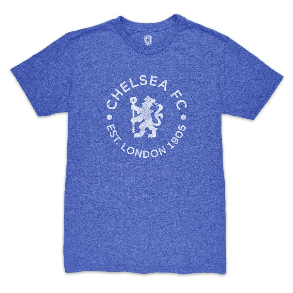 Chelsea 1863FC Roundabout Vintage Tri-Blend T-Shirt on sale - Blue
