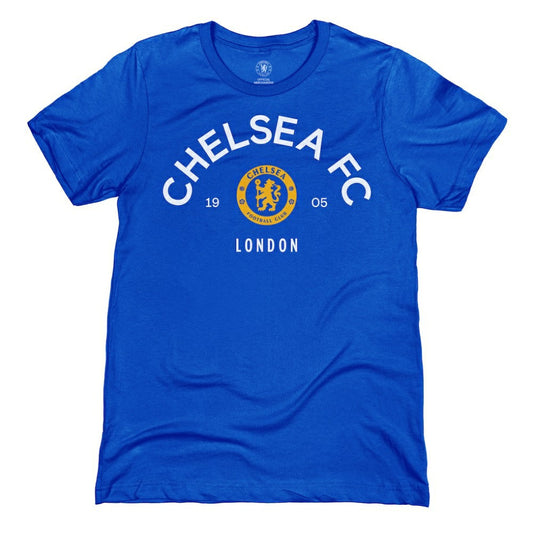 Chelsea 1863FC Established Location Vintage T-Shirt on sale - Blue