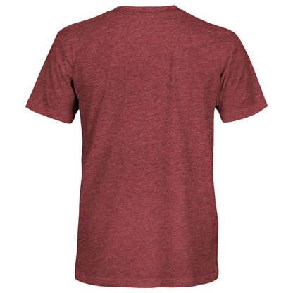 Manchester City 1863FC Mono Badge Retro Tri-Blend T-Shirt Discount - Maroon