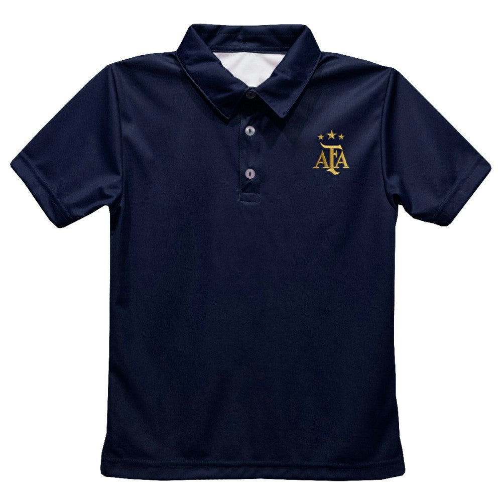 Argentina National Team Vive La Fete Toddler Solid Polo for sale - Navy