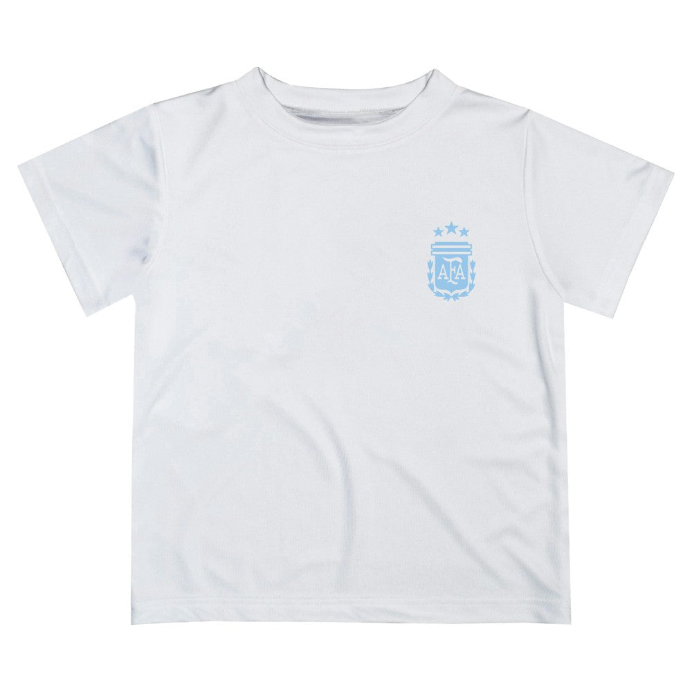 Argentina National Team Vive La Fete Youth Impressions Artwork Icons T-Shirt for sale - White