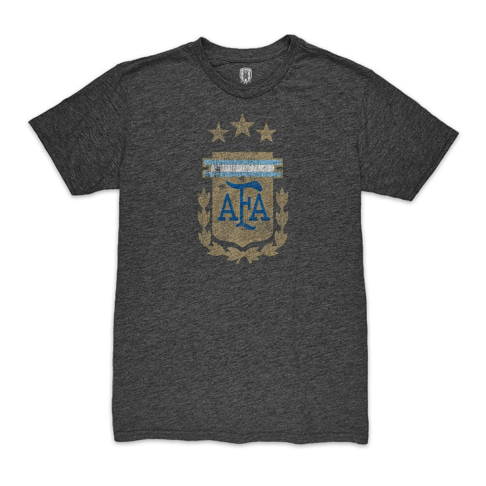 Alejandro Garnacho Argentina National Team 1863FC Player Vintage Tri-Blend T-Shirt for sale - Black