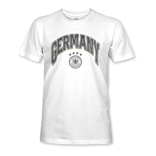 Germany National Team 1863FC Retro Wordmark T-Shirt for sale - White