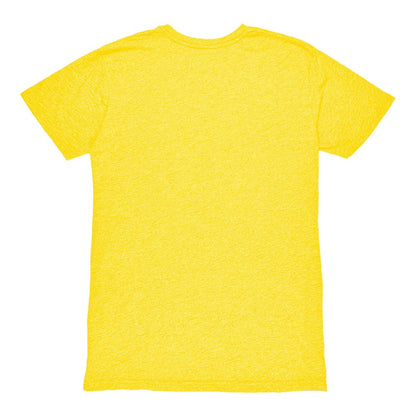 Club America 1863FC Left Mono Badge Vintage Tri-Blend T-Shirt Discount - Yellow