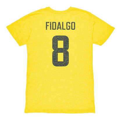 Álvaro Fidalgo Club America 1863FC Retro Player Name & Number Tri-Blend T-Shirt Discount - Yellow