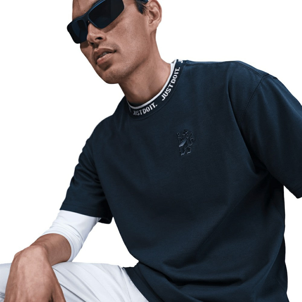 Chelsea Premium Just Do It Relaxed Fit T-Shirt on sale - Navy