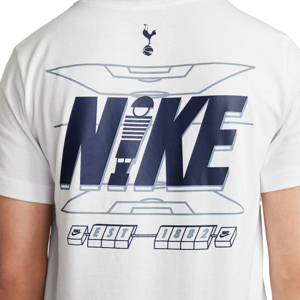Tottenham Hotspur Youth Play T-Shirt Sale - White