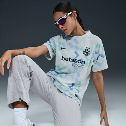 Inter Milan Women's 2025/26 Away Replica Jersey Discount - Aqua