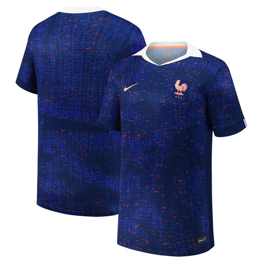 France Women's National Team Youth 2025/26 Home Replica Jersey for sale - Blue