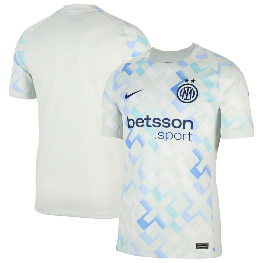 Inter Milan 2025/26 Away Replica Jersey Discount - Aqua