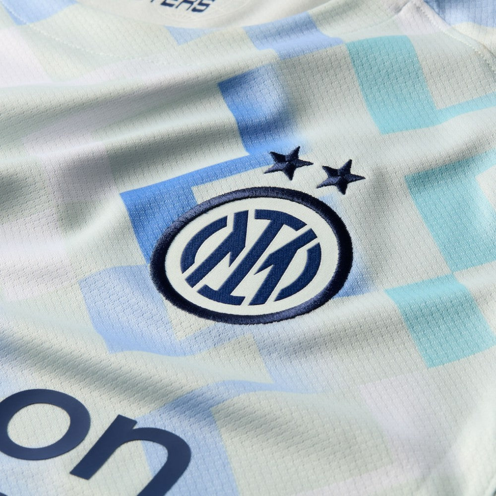 Inter Milan 2025/26 Away Replica Jersey Discount - Aqua