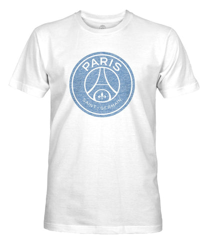 Paris Saint-Germain 1863FC Mono Badge T-Shirt on sale - White