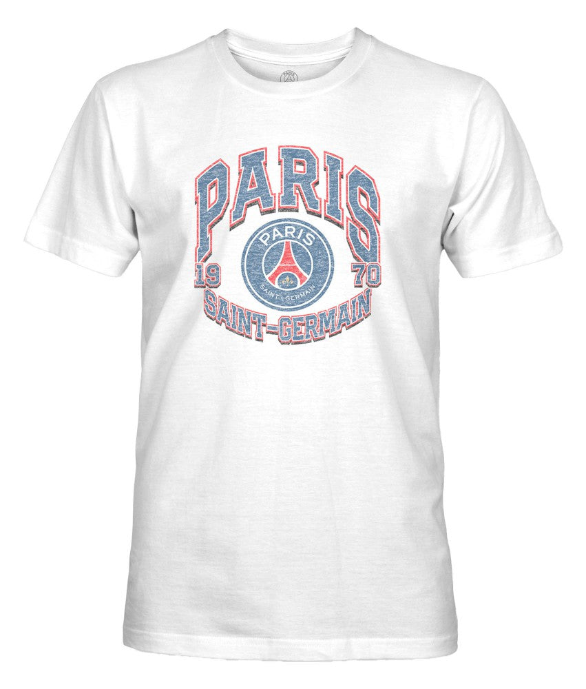 Paris Saint-Germain 1863FC Retro Wordmark T-Shirt on sale - White