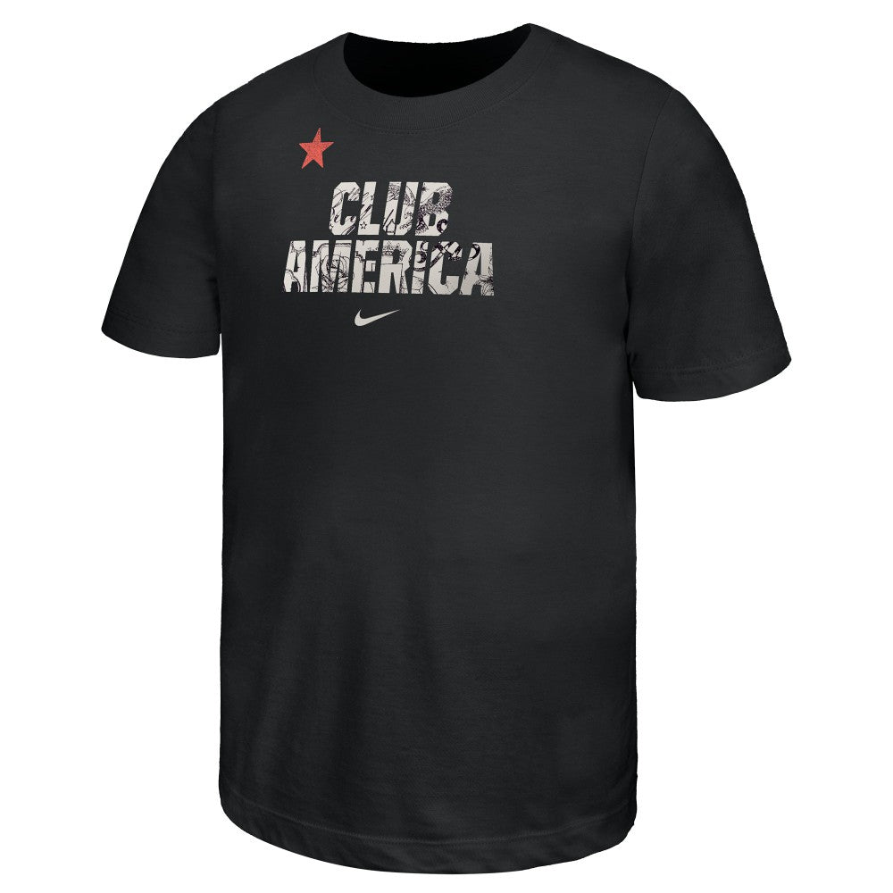Club America Youth CA x CA T-Shirt Discount - Black