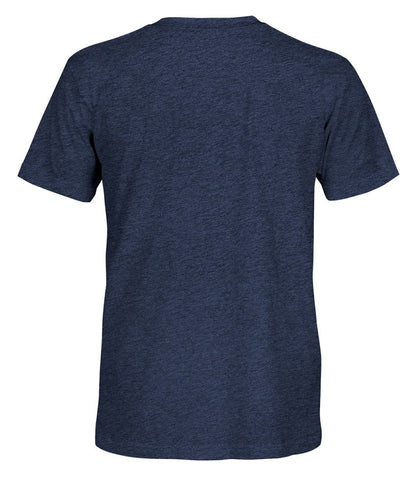 Tottenham Hotspur 1863FC Retro Monochrome Badge Vintage Tri-Blend T-Shirt Sale - Navy