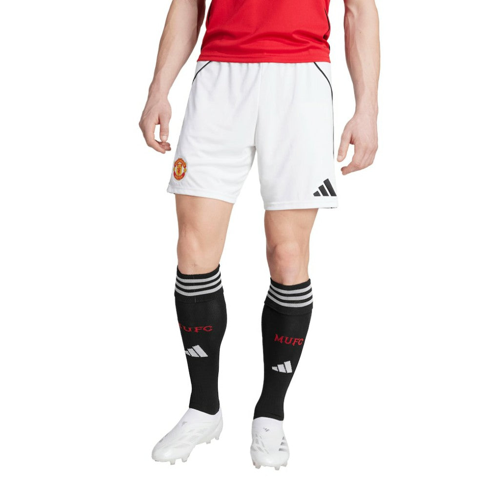 Manchester United 2025/26 Home AEROREADY Replica Shorts Discount - White