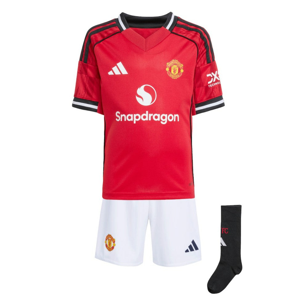 Manchester United Toddler 2025/26 Mini Kit Discount - Red
