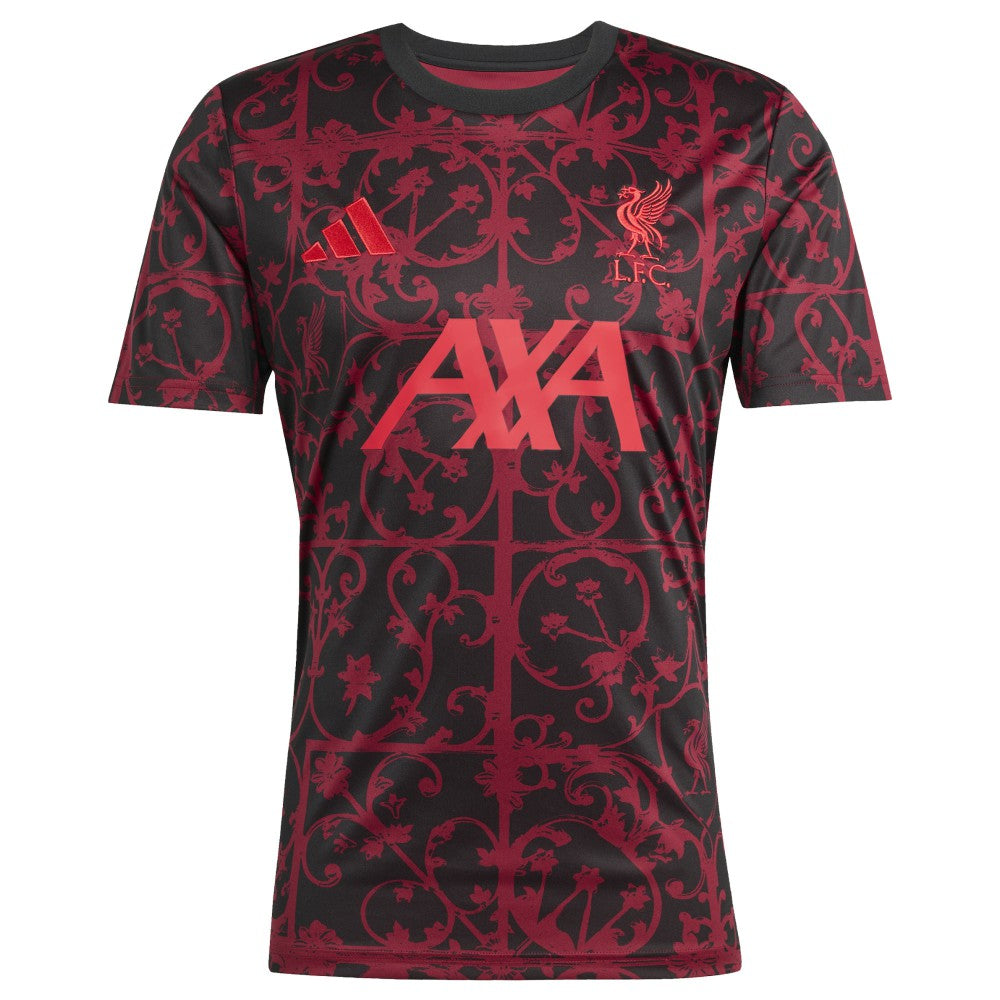 Liverpool 2025/26 AEROREADY Pre-Match Top for sale - Black