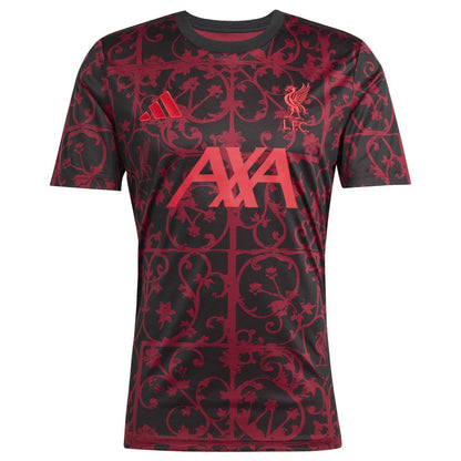 Liverpool 2025/26 AEROREADY Pre-Match Top for sale - Black