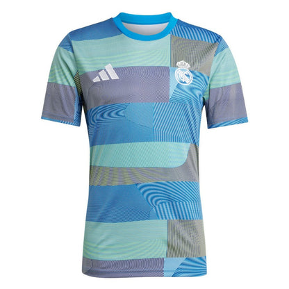 Real Madrid 2025/26 AEROREADY Pre-Match Top Discount - Blue