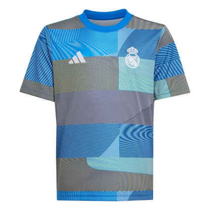 Real Madrid Youth 2025/26 Pre-Match AEROREADY Top Discount - Blue