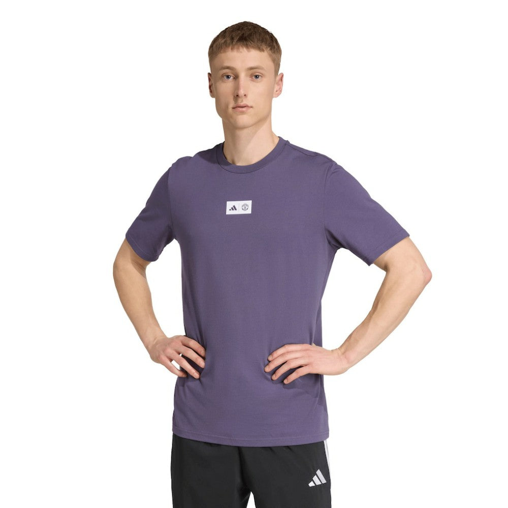 Manchester United Jersey Hook T-Shirt Discount - Purple