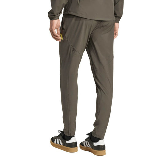 Real Madrid 2025/26 Tiro Vis Tech AEROREADY Travel Pants Discount - Olive