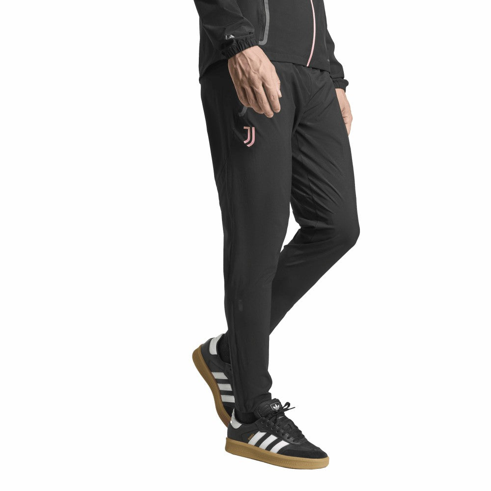 Juventus 2025/26 Tiro Vis Tech AEROREADY Travel Pants Discount - Black