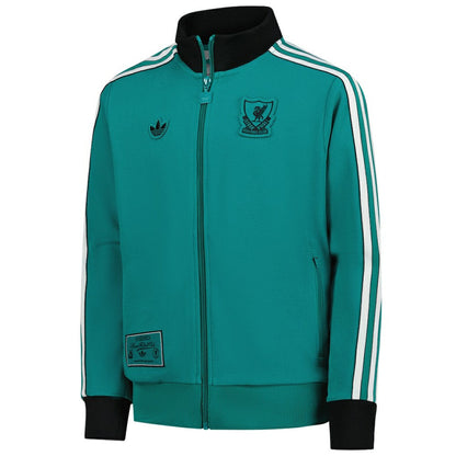 Liverpool Youth Terrace Icons Full-Zip Track Jacket Discount - Green