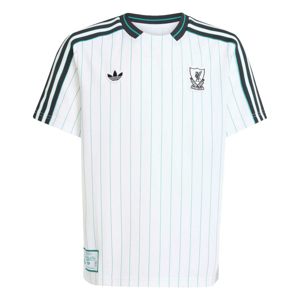 Liverpool Youth Terrace Icons Fashion Jersey Discount - White