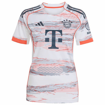 Bayern Munich Women's 2025/26 Away Replica Jersey on sale - White