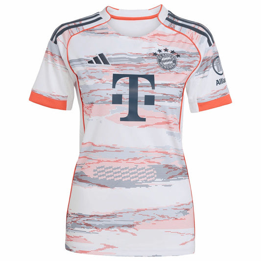 Bayern Munich Women's 2025/26 Away Replica Jersey on sale - White