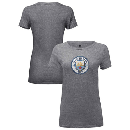 Manchester City 1863FC Women's Color Badge Tri-Blend T-Shirt Discount - Heather Gray