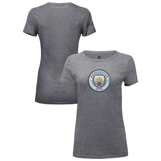 Manchester City 1863FC Women's Color Badge Tri-Blend T-Shirt Discount - Heather Gray