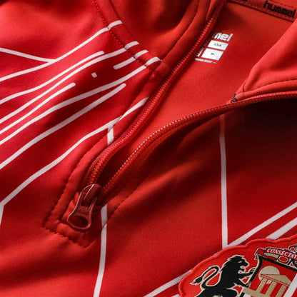 Sunderland Hummel Home Pre-Match Half Zip Sale - Red