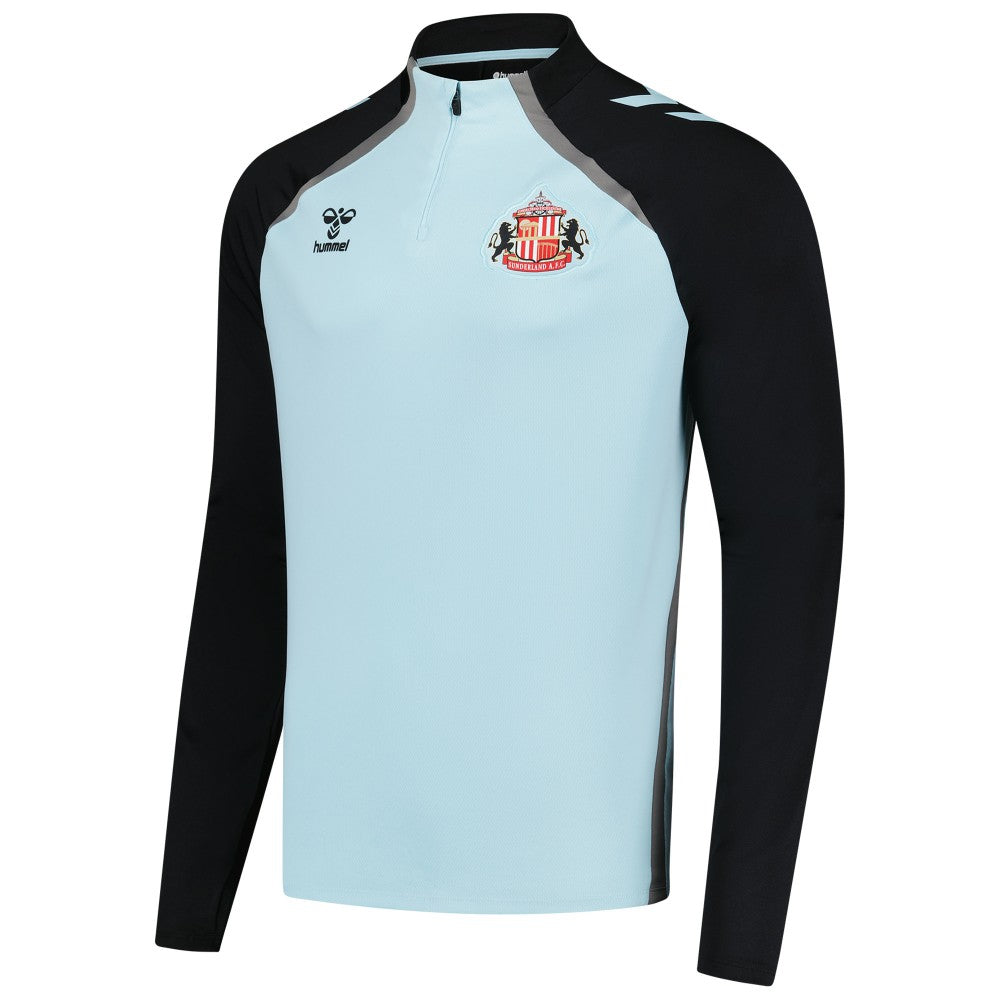 Sunderland Hummel Training Half Zip Sale - Blue