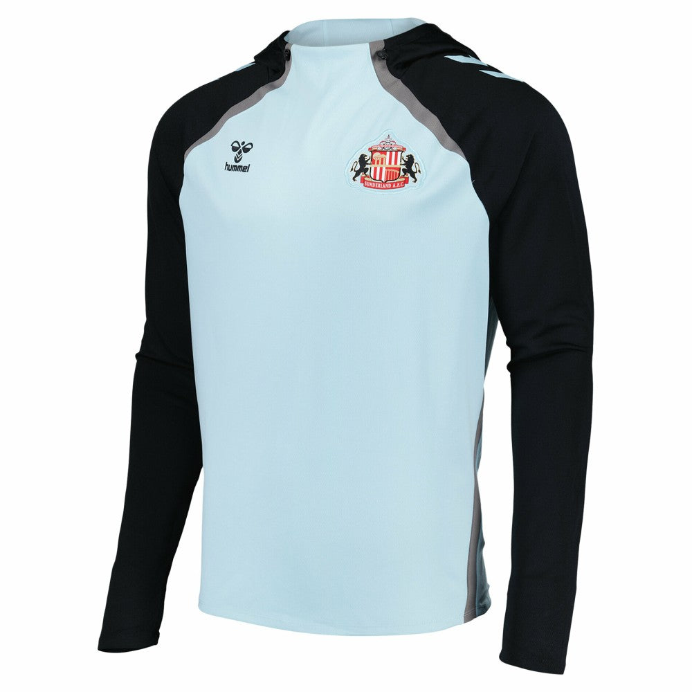 Sunderland Hummel Training Hoodie Sale - Blue