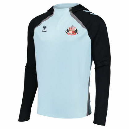 Sunderland Hummel Training Hoodie Sale - Blue