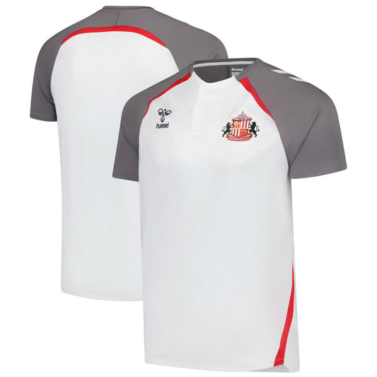 Sunderland Hummel Training Polo Sale - White