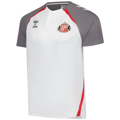 Sunderland Hummel Training Polo Sale - White