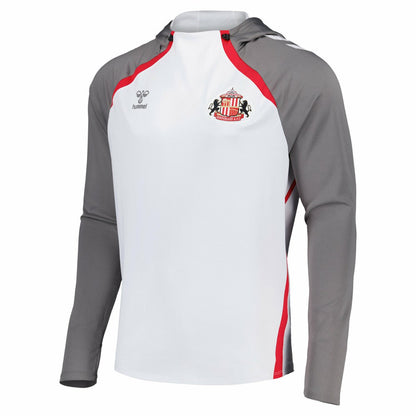 Sunderland Hummel Training Hoodie Sale - White
