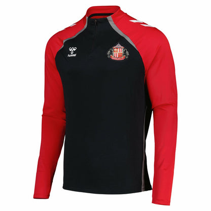 Sunderland Hummel Training Half Zip Sale - Black