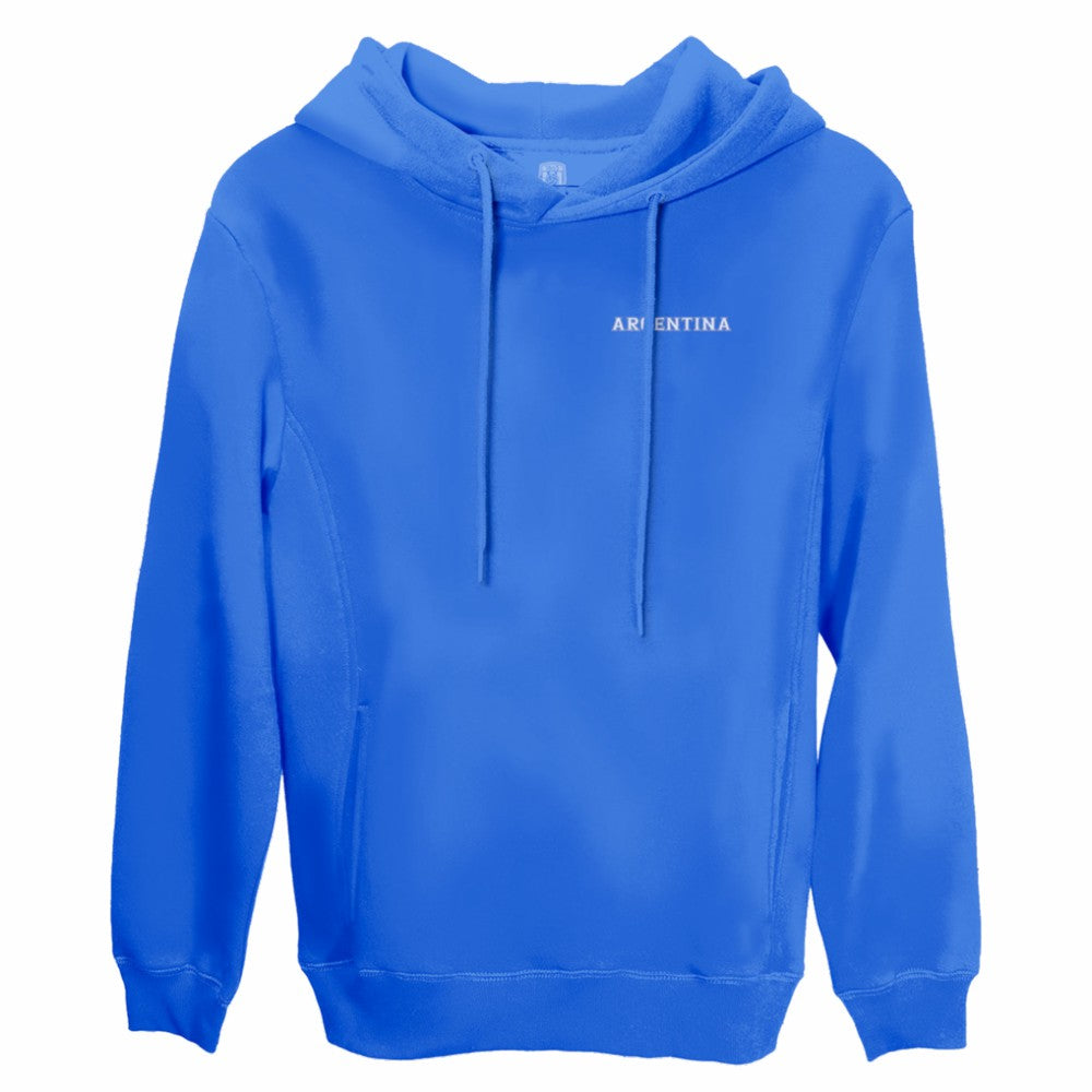 Argentina National Team 1863FC Wordmark Fleece Pullover Hoodie for sale - Blue