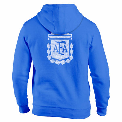 Argentina National Team 1863FC Wordmark Fleece Pullover Hoodie for sale - Blue