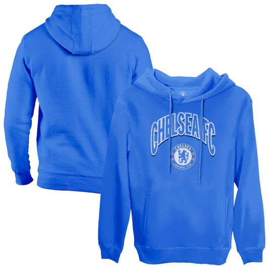 Chelsea 1863FC Retro Wordmark Pullover Hoodie on sale - Blue