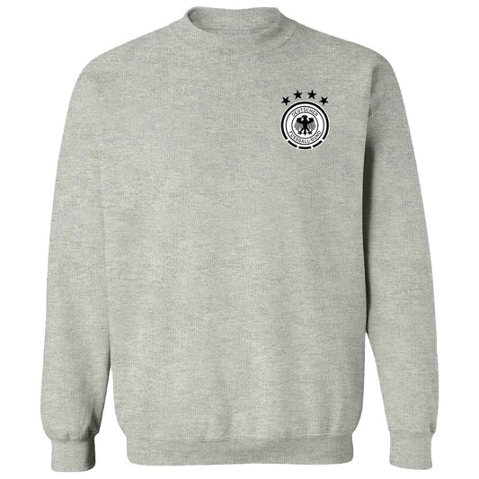 Germany National Team Vive La Fete Women's Impressions Artwork Pullover Sweatshirt  for sale - Gray