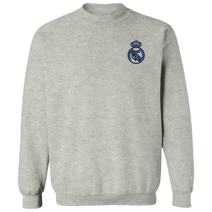 Real Madrid Vive La Fete Women's Impressions Artwork Pullover Sweatshirt  Discount - Gray