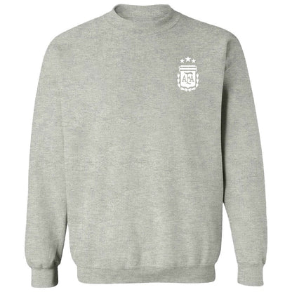 Argentina National Team Vive La Fete Women's Impressions Artwork Pullover Sweatshirt  for sale - Gray